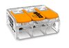 Wago Verbindingsklem compact 3 x 0,5 - 6mm² transparant - 30 Stuks
