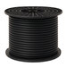 Accukabel dubbel geïsoleerd 1 x 95mm2 zwart - haspel 50 meter