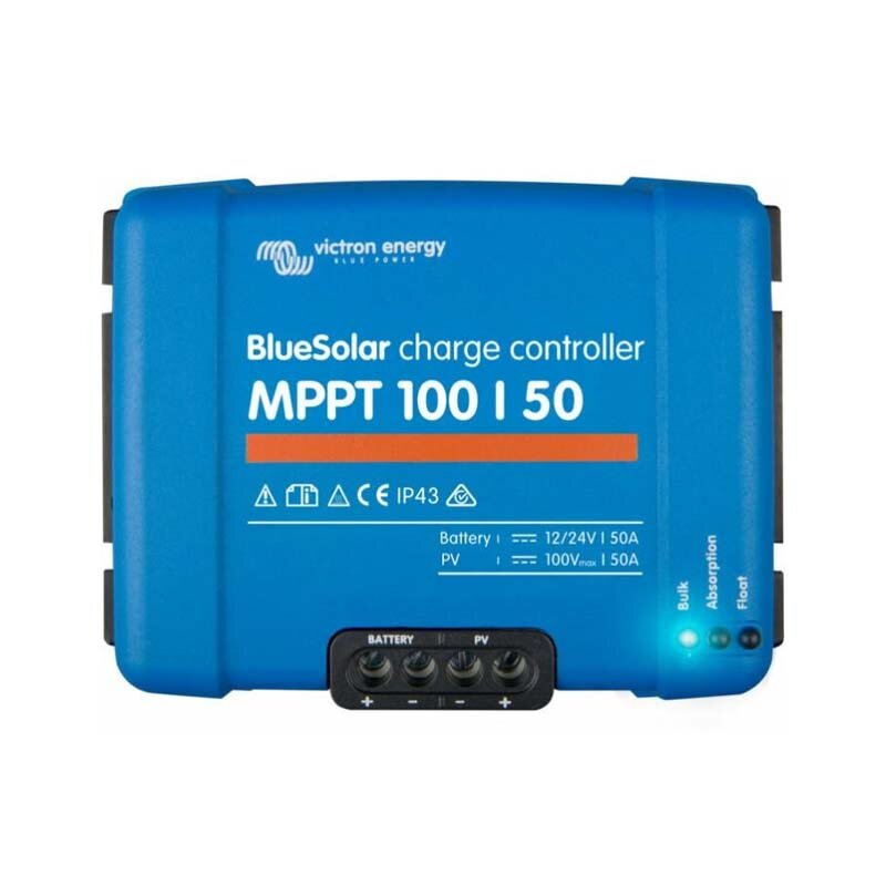 Victron BlueSolar MPPT 100/50 12/24V 50A Laadregelaar