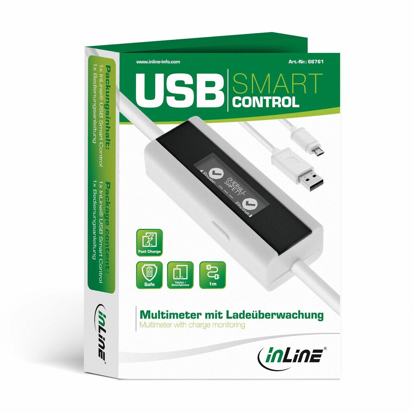 USB Smart Control &ndash; Multimeter und (Lade-)&Uuml;berwachung