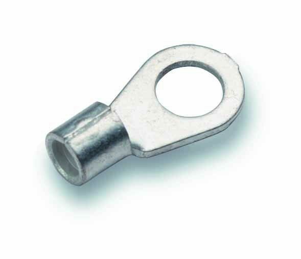 CIMCO 180426 Onge&iuml;soleerde Ringkabelschoen 10mm&sup2; M5 -per stuk