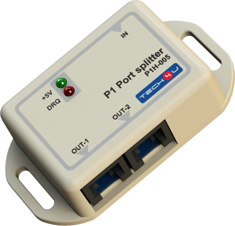 Actieve P1 splitter 2-poorts