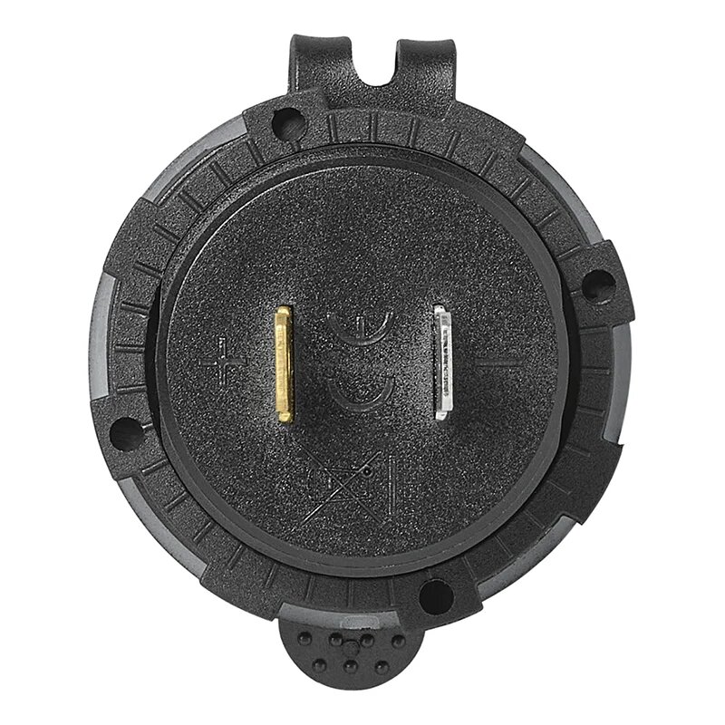 USB snellader 30W inbouw 2-weg 12/24V 3A USB type C