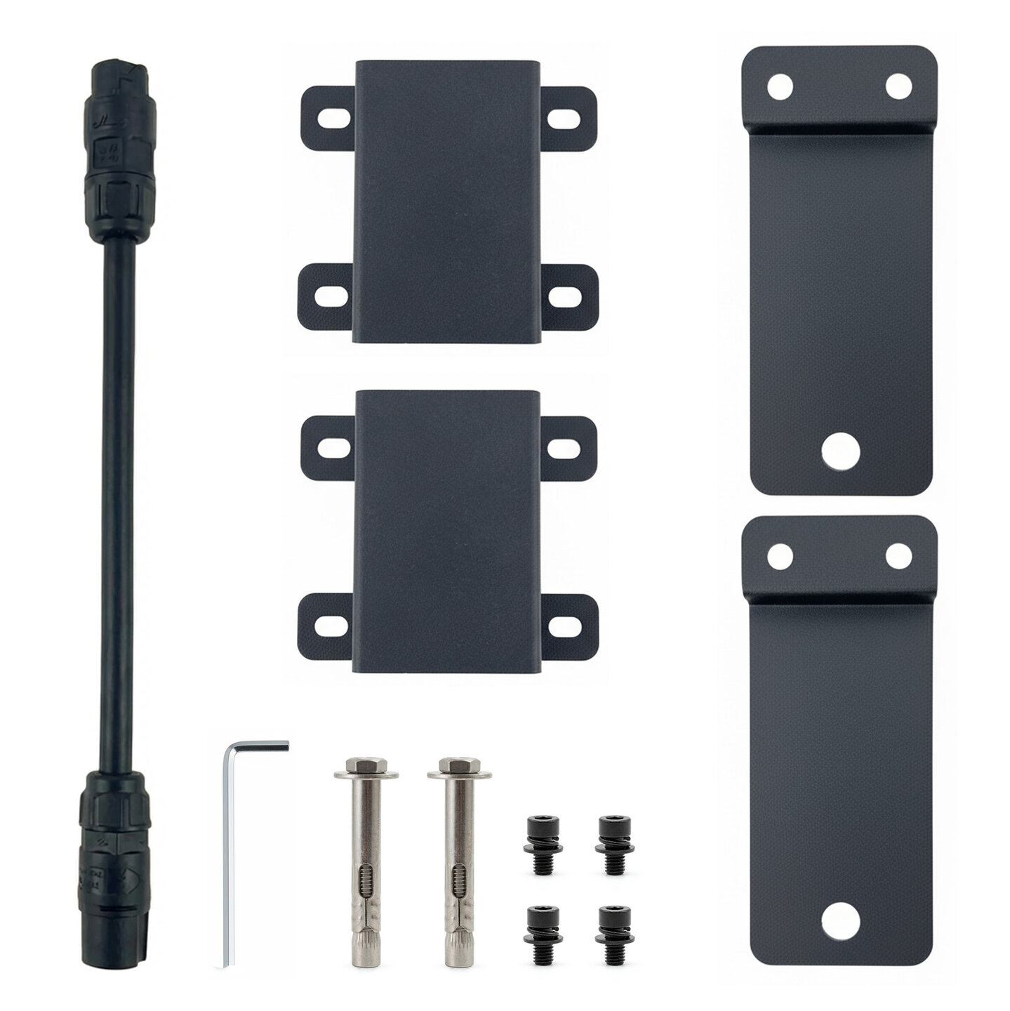 Hoymiles HiBattery 1920 AC Expansion Set met koppelkabel en beugels