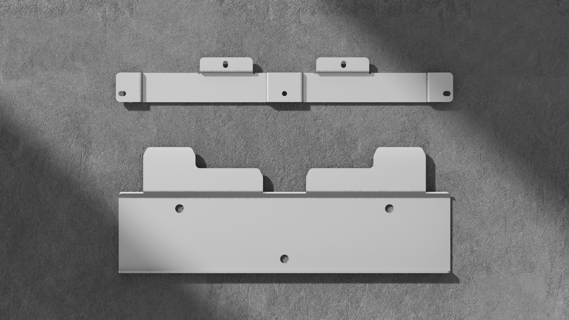 Hoymiles HiBattery 1920 AC Mounting Set voor muurmontage