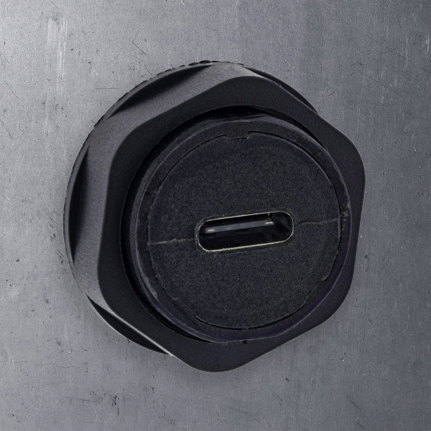USB-C koppeling voor inbouw, IP68, afgeschermd, 2 x USB-C