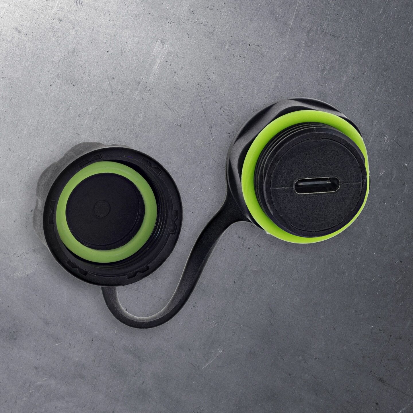 USB-C koppeling voor inbouw, IP68, afgeschermd, 2 x USB-C