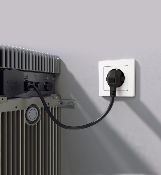 Hoymiles HiBattery 4020 AC Plug &amp; Play Stapelbare Thuisbatterij 4,02 kWh, 800-2500W, IP66, LFP