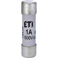 ETI Buiszekering / cilindrische zekering 1A gG 10X38mm 500V AC