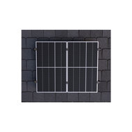 Plug &amp; Play Solar set 2 panelen 800 Watt - Portrait EPDM- en Bitumendak 1x2