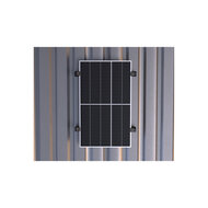 Plug &amp; Play Solarset - 1 paneel 400 Watt - Portait Staaldak
