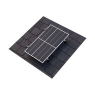 Plug &amp; Play Solarset - 1 paneel 400 Watt - Portait EPDM- en Bitumendak
