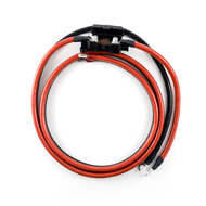 Accukabel 10mm2 Compleet 1,5m incl Zekering 70A MIDI