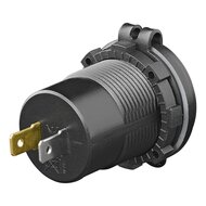 USB snellader 30W inbouw 2-weg 12/24V 3A USB type C