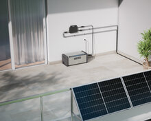 Hoymiles HiBattery 1920 AC Plug &amp; Play Heimbatterie 1,92 kWh, 800 W, IP65, LFP