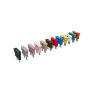 MTA steekzekeringen 25A Wit (10 stuks)