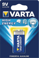 Varta 9V Batterij High Energy