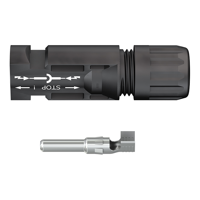 Staubli MC4 connector male - 5,9 tot 8,8mm buiten diameter