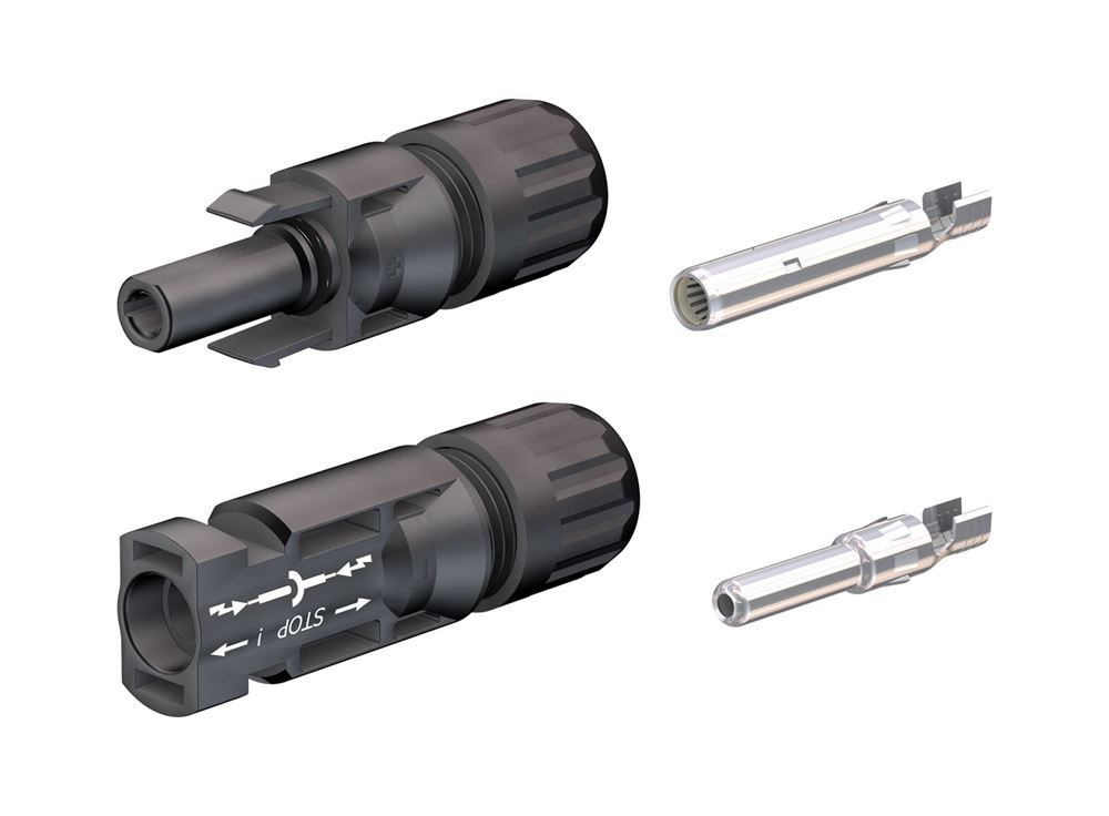 Staubli MC4 connector set (male + female)  - 5,9 tot 8,8mm buiten diameter