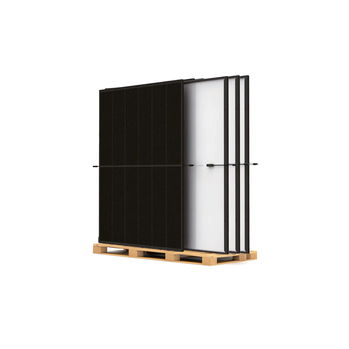 Zonnepaneel Trina Solar Vertex 430 Wp Full Black Glas/Glas BiFacial - Pallet 36 stuks