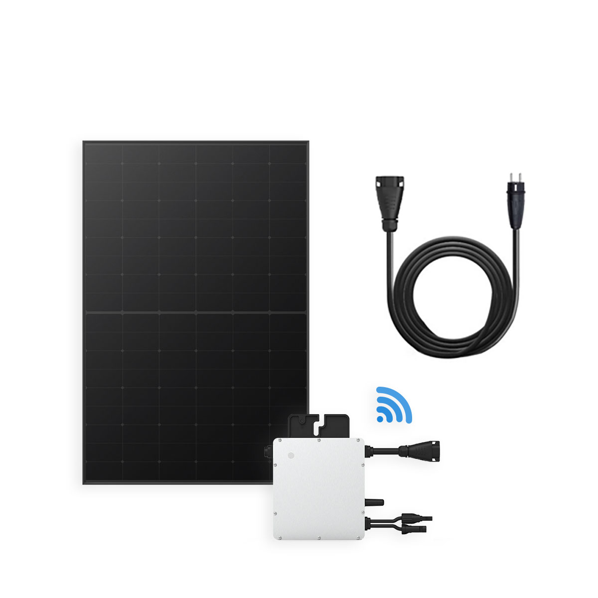 Plug & Play Solar Set 1 – Solarpanel mit Stecker – 500 Watt - mit WLAN-Überwachung