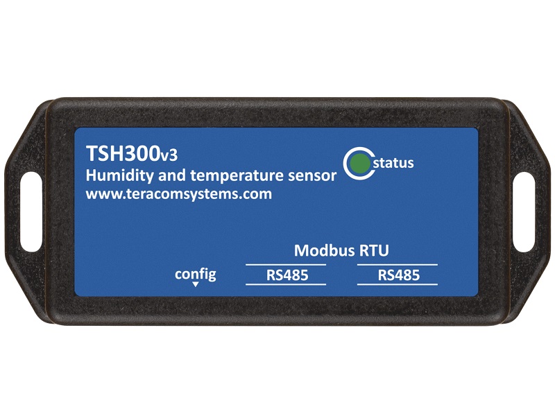 Teracom Modbus RS485 temperatuur en luchtvochtigheid sensor TSH300v3