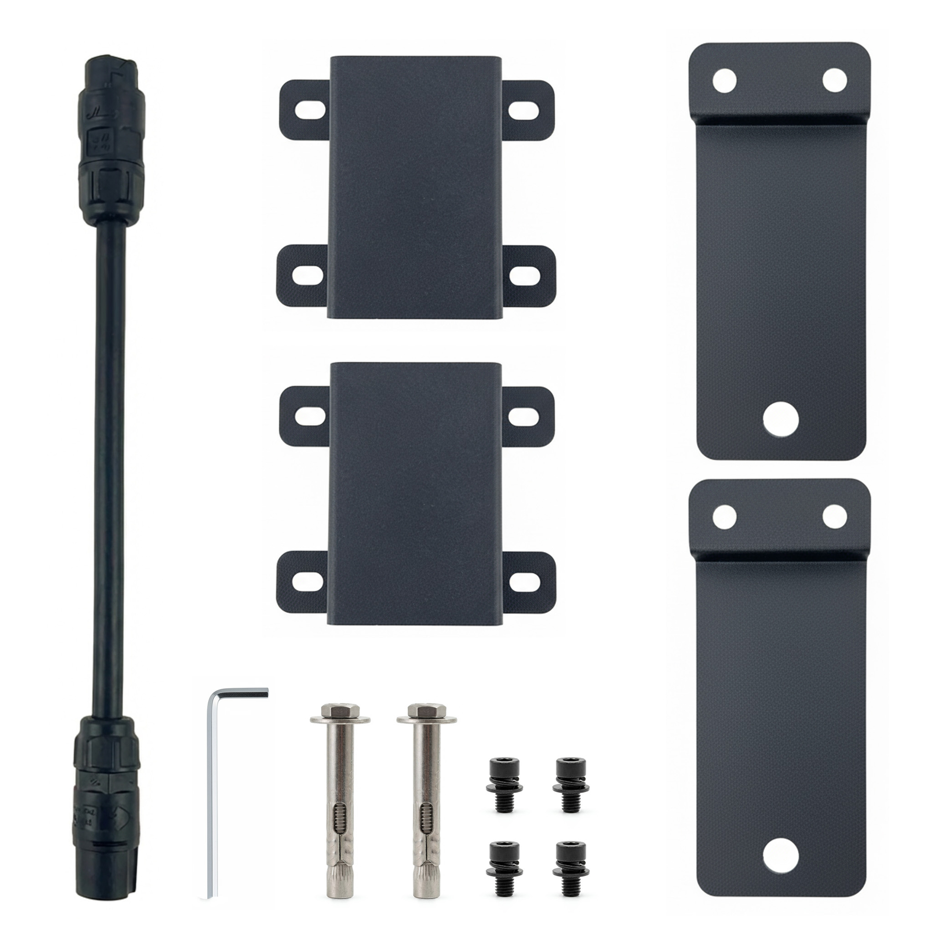 Hoymiles HiBattery 1920 AC Expansion Set met koppelkabel en beugels