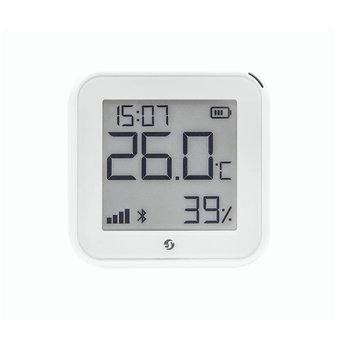 Shelly WiFi Temperatuur & Luchtvochtigheidssensor Gen3 met E-ink display