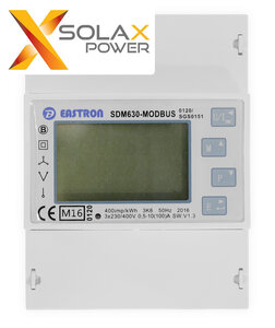 SDM630-Modbus voor Solax Omvormers