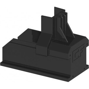 Esdec ClickFit EVO - Montagerail Eindkap Zwart