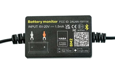 HABA Bluetooth accu capaciteit meter