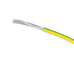 Aardkabel Vertind H07Z1-K 1 x 6mm2 Geel/Groen (UV bestendig) B2ca - Per Meter