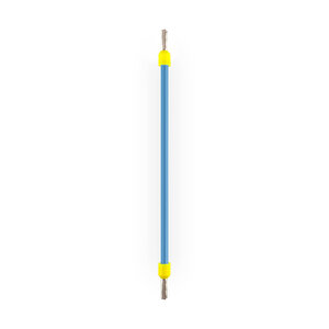Anschlusskabel H07V2-K 6mm2 Blau mit Aderendhülsen 100mm