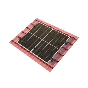 Plug & Play Solar set 2 panelen 800 Watt - Portrait Pannendak 1x2
