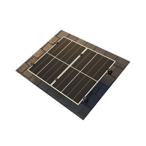 Plug & Play Solar set 2 panelen 800 Watt - Portrait EPDM- en Bitumendak 1x2