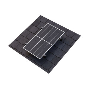 Plug & Play Solarset - 1 paneel 400 Watt - Portait EPDM- en Bitumendak
