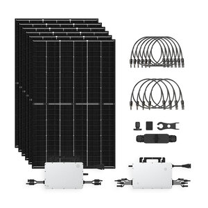 Zonnepanelen Set 6 Panelen - 2550 Watt