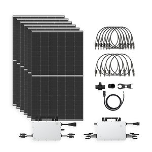 Zonnepanelen Set 6 Panelen - 2970 Watt