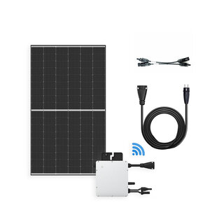 Plug & Play Solar Set 1 – Solarpanel mit Stecker – 495 Watt - mit WLAN-Überwachung