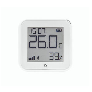 Shelly WiFi Temperatuur & Luchtvochtigheidssensor Gen3 met E-ink display