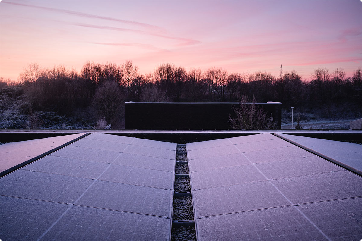 Inspektionen von Solarmodulsystemen